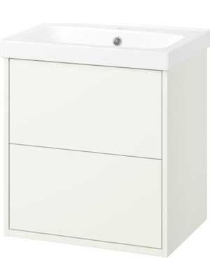 IKEA Beyaz Lavabolu Banyo Dolabı 62,3X49,4X69,2 cm