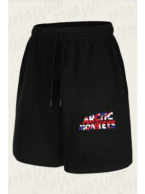 Zoka Wear Arctic Monkeys Baskılı Şort Unisex