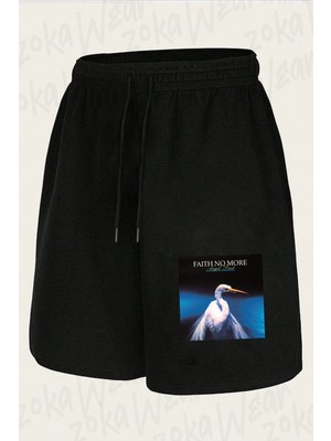 Zoka Wear Faith No More Angel Dust Baskılı Şort Unisex