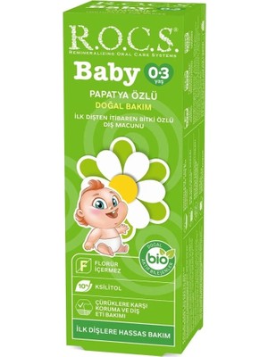 İlkyaz Fashion Ifk.baby Diş Macunu 0-3 Yaş 35 ml Papatya
