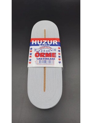 İlkyaz Fashion Ifk Beyaz - 2.5cm Paça Lastik Geniş 10MT.