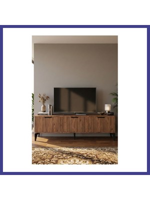 Bezos Royal Tv Sehpası Suntalam Kahverengi 160X35 Mrl