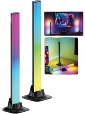 Vionna 24 cm Rgb Ambiyans LED Masaüstü Işık Çubuğu ile Şık Aydınlatma