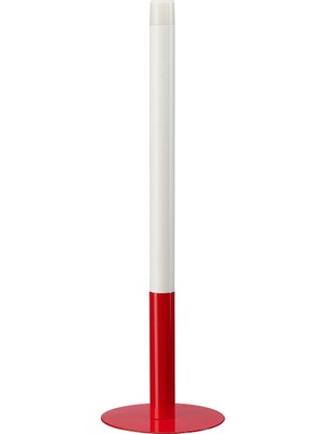 IKEA Kırmızı Pilli LED Mumlu Şamdan 35 cm
