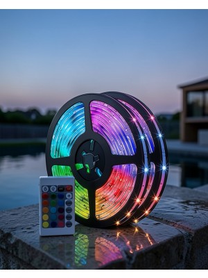 Lims Store 5 Metre Şerit LED Rgb Kumandalı Güç Adaptörü UCZ5MŞERİTLED1