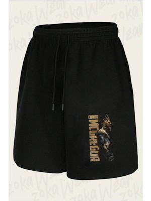 Zoka Wear Ufc Conor Mc Gregor King - Tasarim Baskılı Şort Unisex
