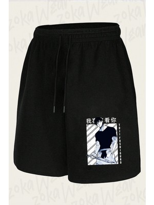 Zoka Wear Toxic Toji Baskılı Şort Unisex
