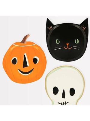 Meri - It's Halloween! Plates - Cadılar Bayramı Tabak (8'li)