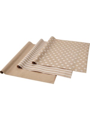 IKEA 3'lü Desenli Hediye Paketi Kağıdı 70 cm x 3 M