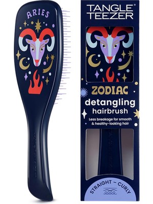 Teezer Zodiac The Ultimate Detangler Aries Saç Açıcı Tarak Düz ve Kıvırcık Saçlar Koç Burcu