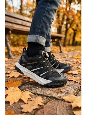 Vicco Mekanizmalı Akıllı Bağcık Ortopedik Outdoor Erkek Çocuk Sneaker Ayakkabı