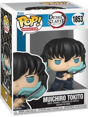 Pop Animasyonu: Ds - Muichiro - (Saldırı) - Nadir Kovalamaca Varyantı Için 1/6 Oranı - Demon Slayer - Koleksiyon Vinil Figür - Hediye Fikri - Resmi Ürün - Çocuklar ve Yetişkinler Için - Anime