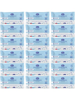 Chicco Salviettine Profumate Parfümlü Islak Mendil 18 x 72 Yaprak