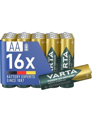 Ceylan Adam Power On Demand Rech. Power Aa 2100 Mah 2x8 Foil