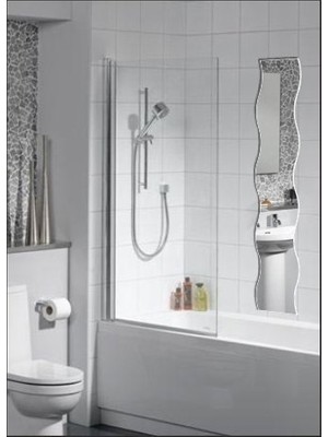 Ceylan Adam Ayna, M3 Decorium 150 cm Dalgalı Boy Banyo Salon Koridor Antre Duvar Aynası Cam