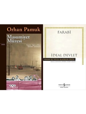 Yapı Kredi Yayınları Masumiyet Müzesi (Orhan Pamuk) ve Ideal Devlet