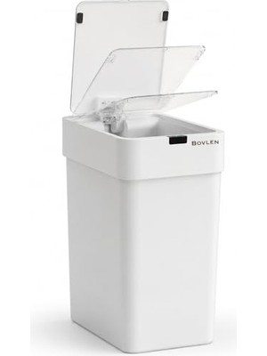 Ceylan Adam 2 Adet 1.5 V 9 L 15X22X32 cm Piller Pakete Dahil Değildir Otomatik Hareket Sensörlü Çöp Kovası Banyo Çöp Kovası Çocuk Odası Çöp Sepeti Çöp Kutusu Aa Pil