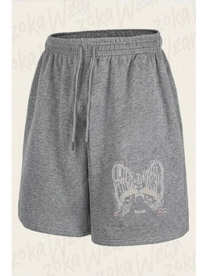 Zoka Wear Electric Wizard Baskili Un Baskılı Şort Unisex