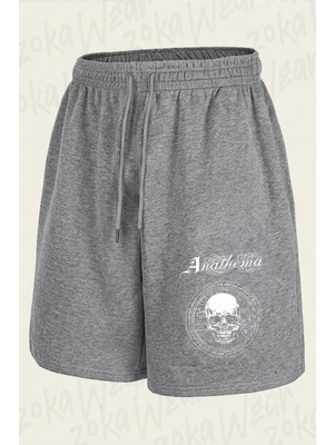 Zoka Wear Anathema Baskili Unis Baskılı Şort Unisex