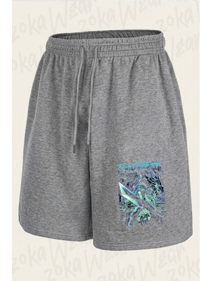Zoka Wear Final Fantasy Baskılı Şort Unisex