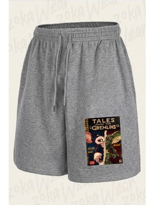 Zoka Wear Gremlins - The Comic Book Baskılı Şort Unisex