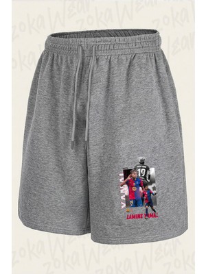 Zoka Wear Lamine Yamal Ozel Baskılı Şort Unisex