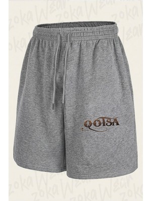 Zoka Wear Queens Of The Stone Age Custom Logo Baskılı Şort Unisex