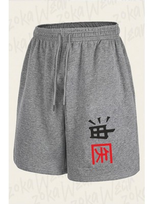 Zoka Wear Itachi Uchiha Naruto Anime Manga Karakter Tasarim Baskılı Şort Unisex