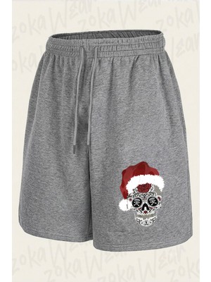 Zoka Wear Yilbasi4 Baskılı Şort Unisex
