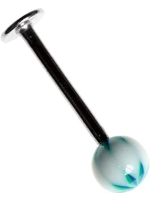Ceylan Adam Moulin Labret Stud 316 L Bioplast Piercing TDGR00931