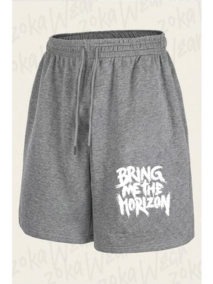 Zoka Wear Bring Me The Horizon Rock Metal Baskılı Şort Unisex