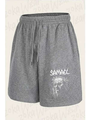 Zoka Wear Samael 2 Baskılı Şort Unisex