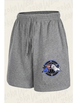 Zoka Wear Fullmetal Alchemist Fusion Nina Dog Dance Memes2 Baskılı Şort Unisex