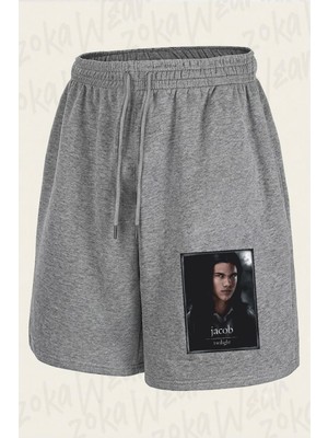 Zoka Wear Jacob Twilight T-Shirt Baskılı Şort Unisex