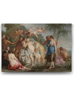 Ceylan Adam 90X60 cm Peter Paul Rubens Europa Duvar Tablosu