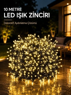Milas Toptan 10 Metre Gün Işığı LED Işık Hafif ve Taşınabilir Özel Günler Için