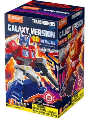 Transformers Galaxy Sürüm 08 Bir Kör Kutu Düşecek