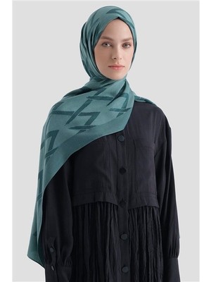 Armine Lyocell Şal - 1 - Koyu Mentol 27