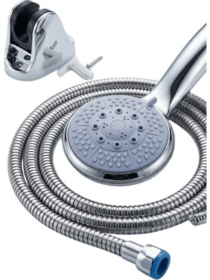Milas Toptan Spiral Hortumlu 4 Kademeli El Duşu Seti Duvar Askılı Banyo Duş Başlığı