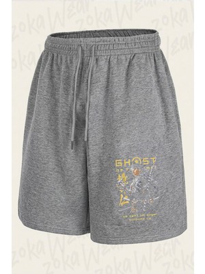 Zoka Wear Anger Ghost Of Tsushima Baskılı Şort Unisex
