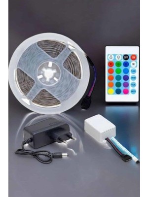 Milas Toptan LED Işık 5 Metre Şerit LED Rgb Işıklı
