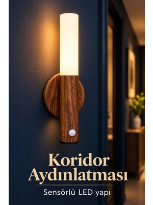 Milas Toptan Gün Işığı Aydınlatmalı Şarjlı LED Gece Lambası