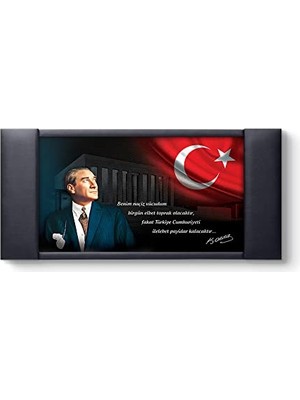 Ceylan Adam Atatürk Portresi Makam Panosu 100 x 55