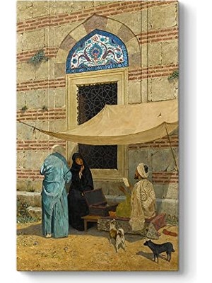 Ceylan Adam Osman Hamdi Bey - Arzuhalci Tablosu 70 x 120