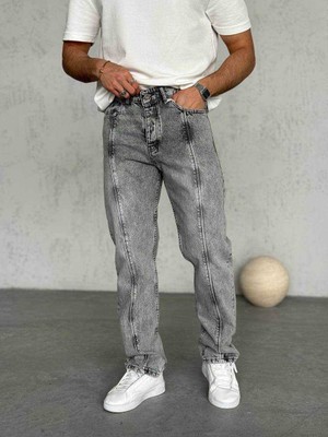 WE11 Önü Dikiş Detaylı Baggy Bol Paça Pantolon