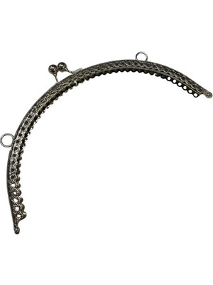 Ceylan Adam Metal Çanta Sapı Bursu 20 cm X4 Gümüş