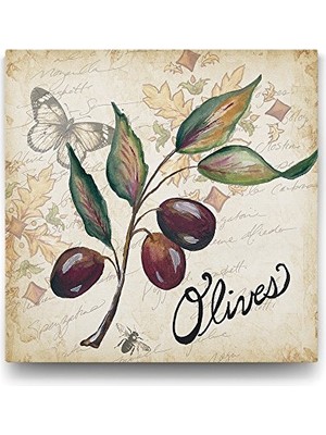 Ceylan Adam 70X70 cm Zeytin Ağacı Temalı Tablo
