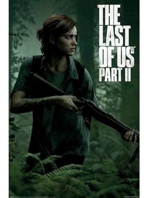 Ceylan Adam The Last Of Us Part 2 Ellie Maksi Poster, Gevşek Çerçeveli, 61 x 91 Cm, Tek Beden