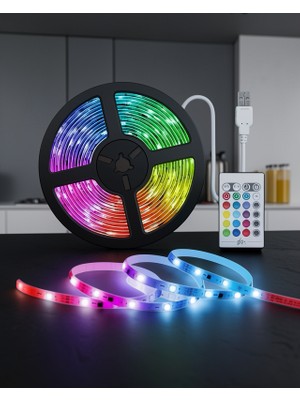 TeknoKapsül 5m Rgb Işıklı Şerit LED UUCZ5MŞERİTLED2