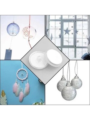 İlkyaz Fashion Ifk 20 Adet Şeffaf Yuvarlak 3 cm Çaplı Güçlü Disk Yapışkanlar